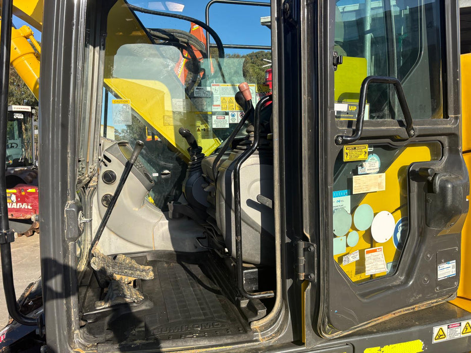 2020 SUMITOMO SH145X-6 EXCAVATOR (E301) WITH TILT HITCH, BUICKETS AND 3660HRS