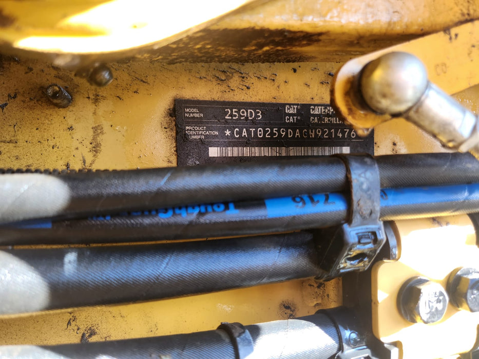 2022 CAT 259D3 TRACK LOADER (T558) WITH 4 IN 1 BUCKET AND 1320 HOURS