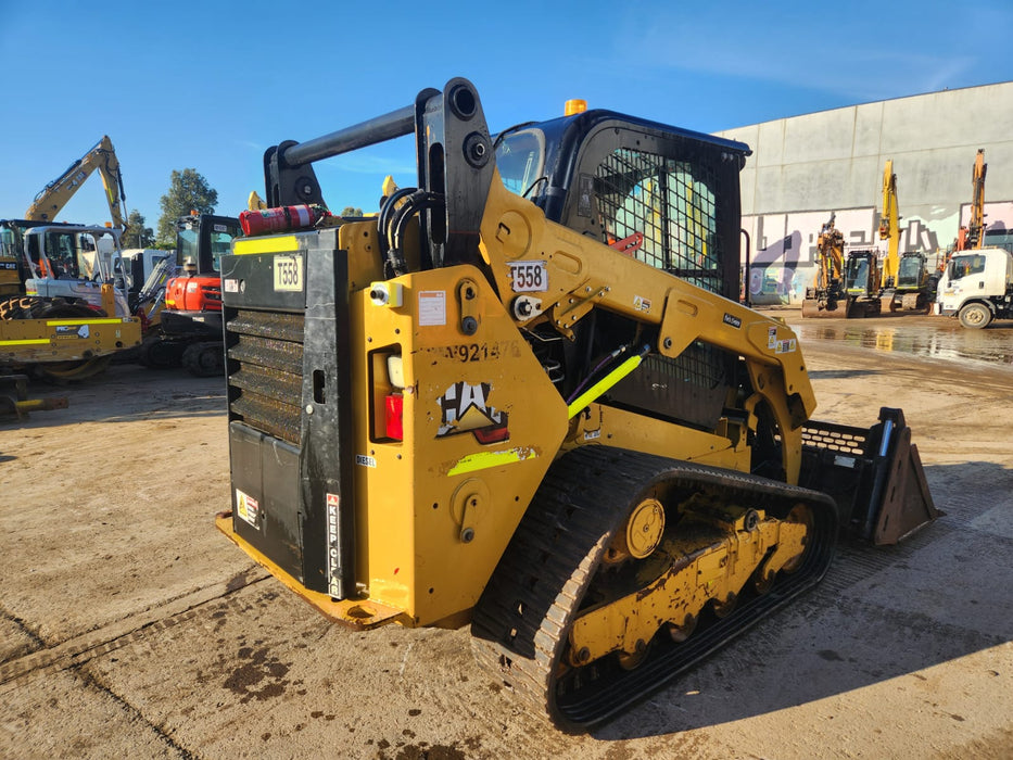 2022 CAT 259D3 TRACK LOADER (T558) WITH 4 IN 1 BUCKET AND 1320 HOURS