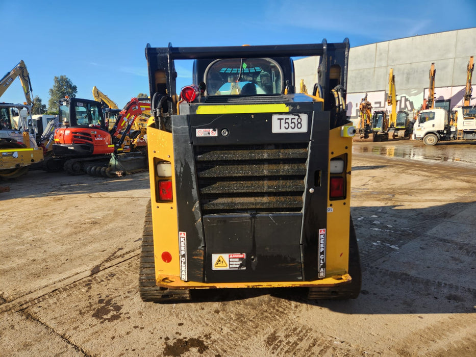 2022 CAT 259D3 TRACK LOADER (T558) WITH 4 IN 1 BUCKET AND 1320 HOURS