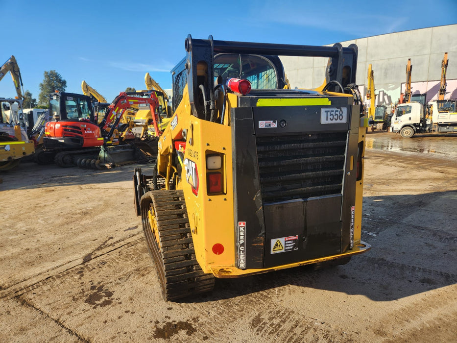 2022 CAT 259D3 TRACK LOADER (T558) WITH 4 IN 1 BUCKET AND 1320 HOURS