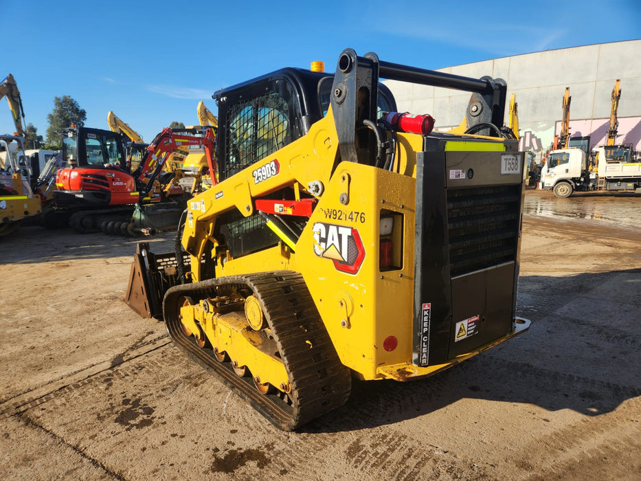 2022 CAT 259D3 TRACK LOADER (T558) WITH 4 IN 1 BUCKET AND 1320 HOURS