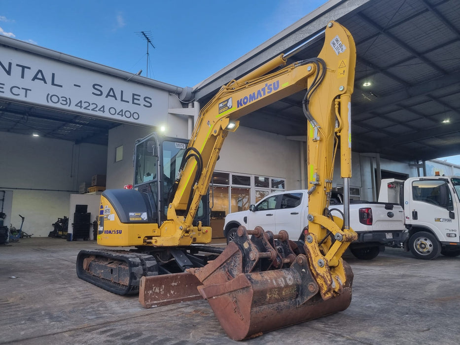 2022 KMATSU PC55M5-5 5.5T EXCAVATOR (M976) WITH A/C CAB, BUCKETS, 1650HRS