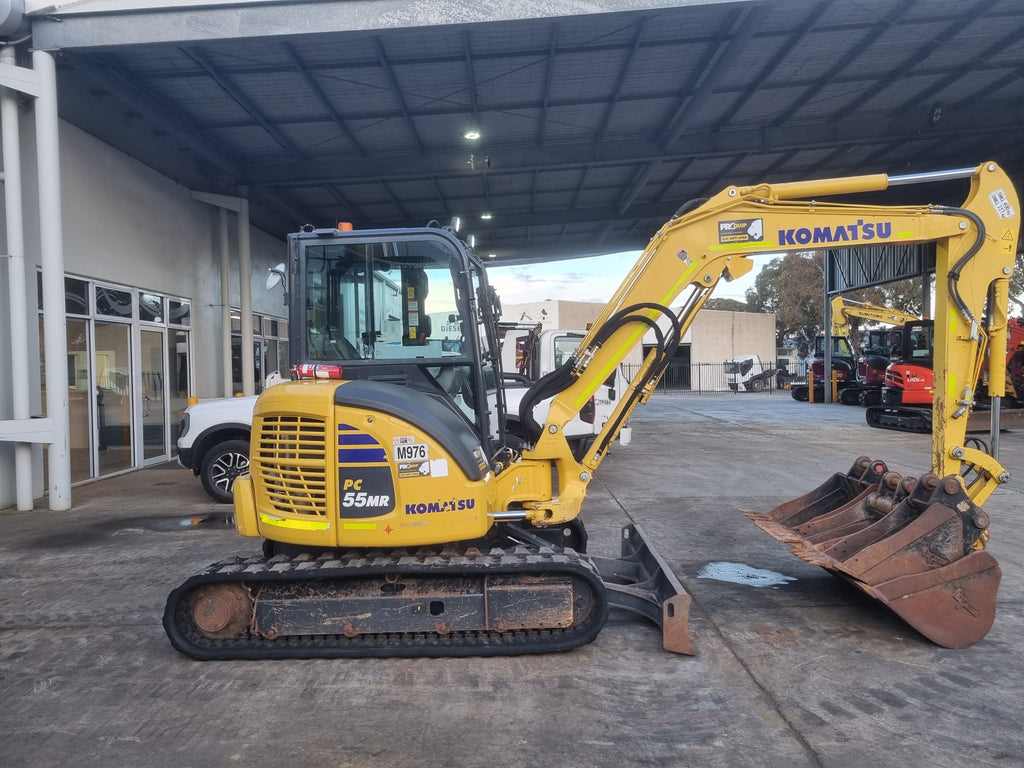 2022 Komatsu PC55M5-5 5.5T Excavator (M976) With A/C Cab, Buckets, 1670HRS