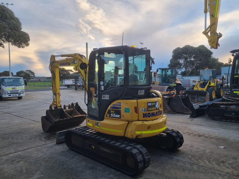 2022 KMATSU PC55M5-5 5.5T EXCAVATOR (M976) WITH A/C CAB, BUCKETS, 1650HRS