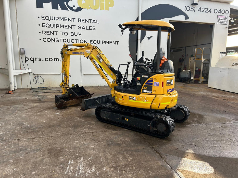 Komatsu PC30MR-5 compact excavator