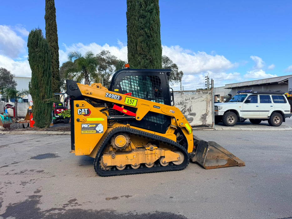 2022 CAT 249D3 TRACK LOADER (L57) WITH FULL OPTIONS, NEW TRACKS, 1580 HOURS