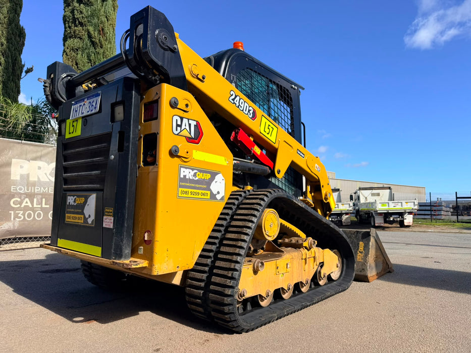 2022 CAT 249D3 TRACK LOADER (L57) WITH FULL OPTIONS, NEW TRACKS, 1580 HOURS
