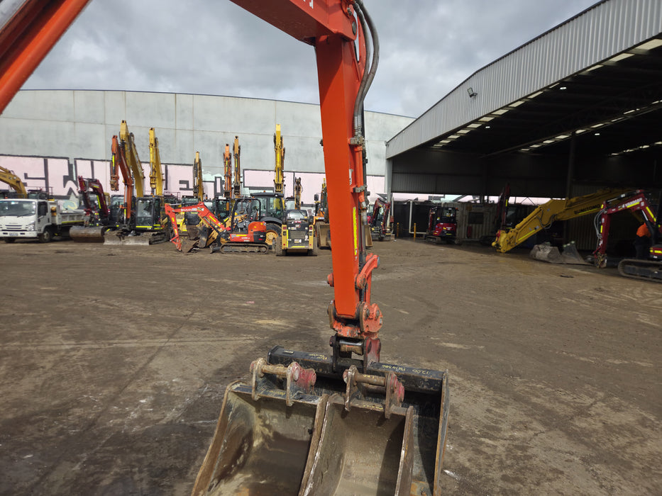2021 KUBOTA U55-4 5.6T EXCAVATOR (EX128) WITH A/C CAB, HITCH AND 1430 HOURS