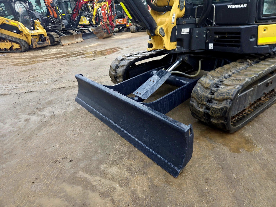 2021 YANMAR VIO55-6 5.6T EXCAVATOR (EX121) WITH CAB, HITCH, BUCKETS, 1980HRS