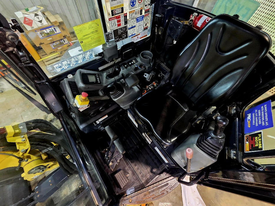 2021 YANMAR VIO55-6 5.6T EXCAVATOR (EX121) WITH CAB, HITCH, BUCKETS, 1980HRS