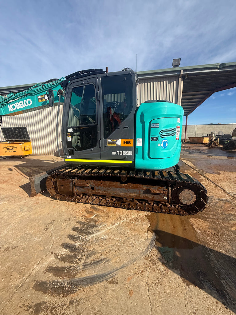 2021 Kobelco SK135SR-7 15T Excavator (E468) With Tilt Hitch And 3950 Hours
