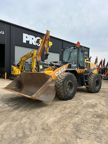 2018 CASE 821F ARTICULATED WHEEL LOADER (L137) WITH 3.2M3 GP AND 1900 HOURS