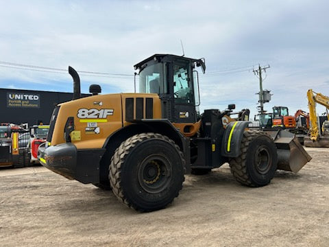 2018 CASE 821F ARTICULATED WHEEL LOADER (L137) WITH 3.2M3 GP AND 1900 HOURS