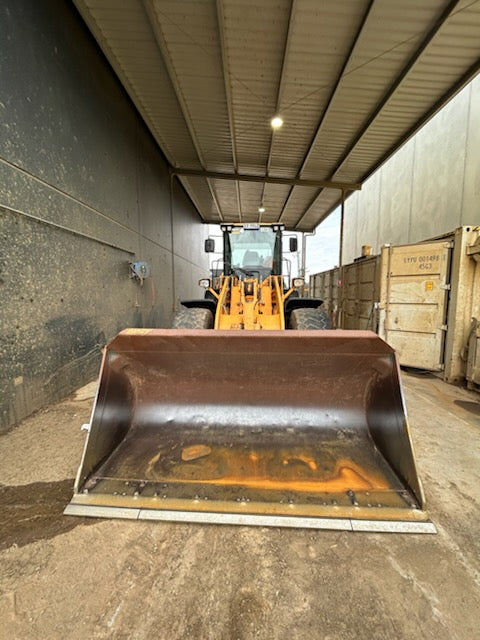 2019 HYUNDAI HL760-9 18T ARTIC WHEEL LOADER (L124) WITH HITCH, 4870 HRS