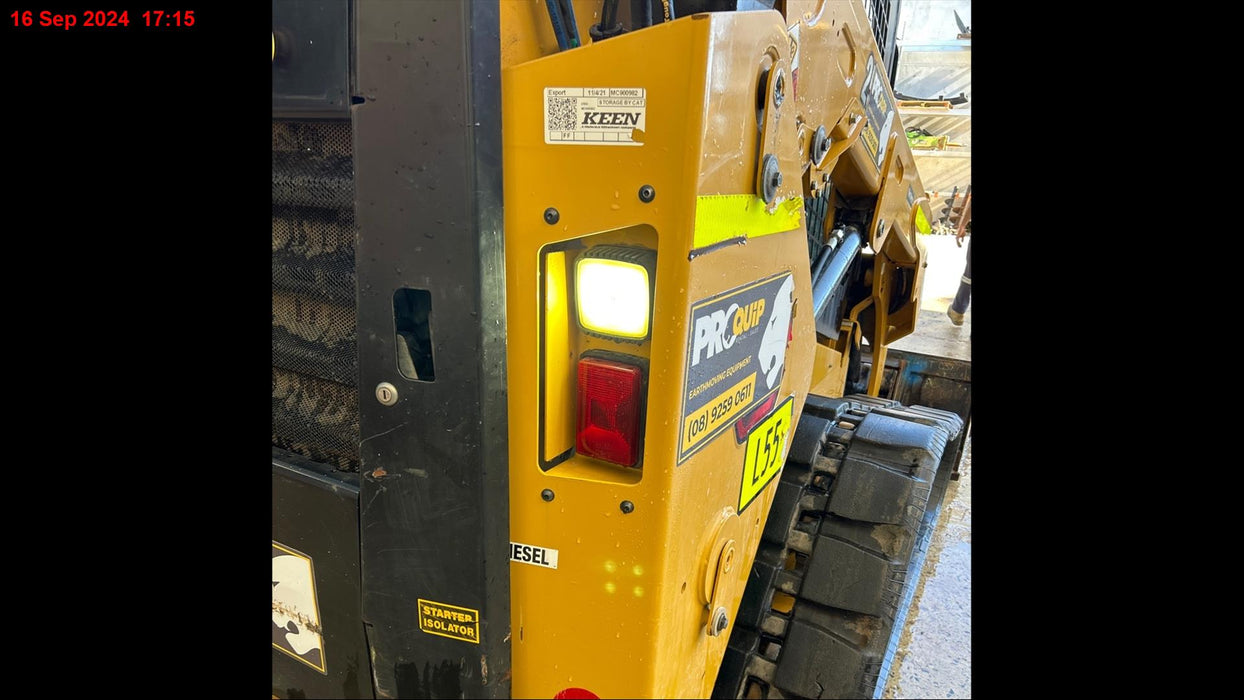 2021 CAT 259D3 TRACK LOADER (L55) WITH CIVIL SPEC, 4 IN 1 AND LOW 1340 HOURS