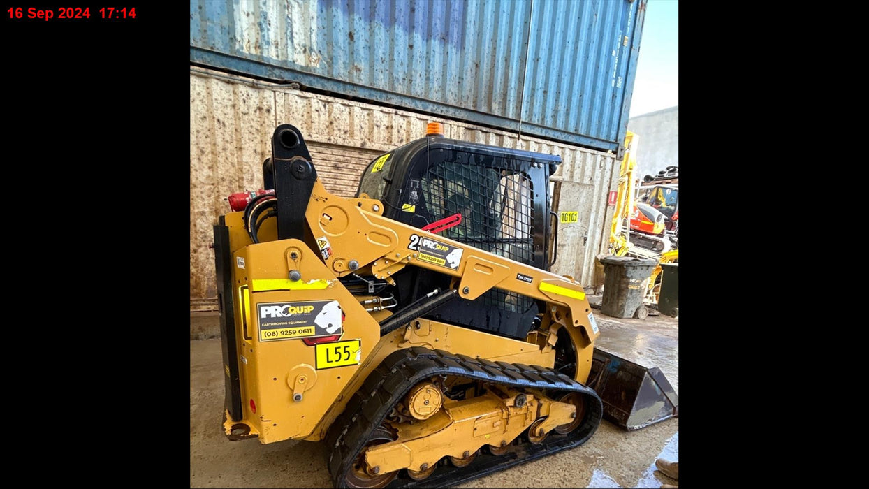 2021 CAT 259D3 TRACK LOADER (L55) WITH CIVIL SPEC, 4 IN 1 AND LOW 1340 HOURS