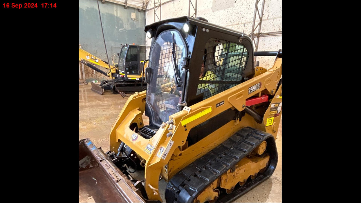 2021 CAT 259D3 TRACK LOADER (L55) WITH CIVIL SPEC, 4 IN 1 AND LOW 1340 HOURS