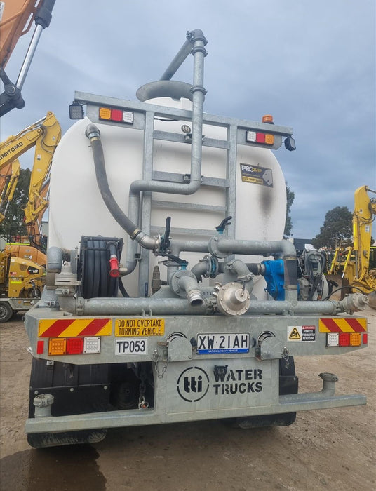 USED IVECO ACCO 6 X 4 WATER TRUCK WITH 15000 LITRE TANK, PUMPS AND SPRAYERS