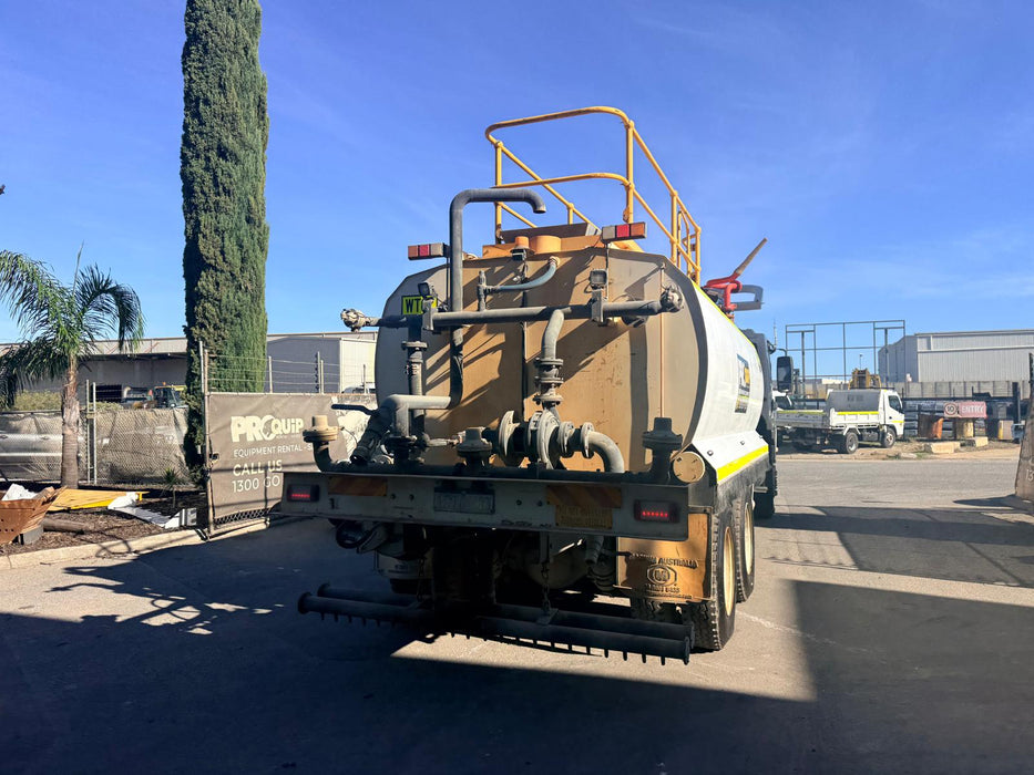 2014 ISUZU FVZ1400 6 X 4 WATER TRUCK (WT02) WITH 15000LTR TANK, 127,500 KLMS