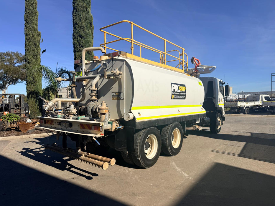 2012 ISUZU FVZ1400 (15,000L) 6x4 WATER TRUCK (WT03) WITH 12,321 HOURS