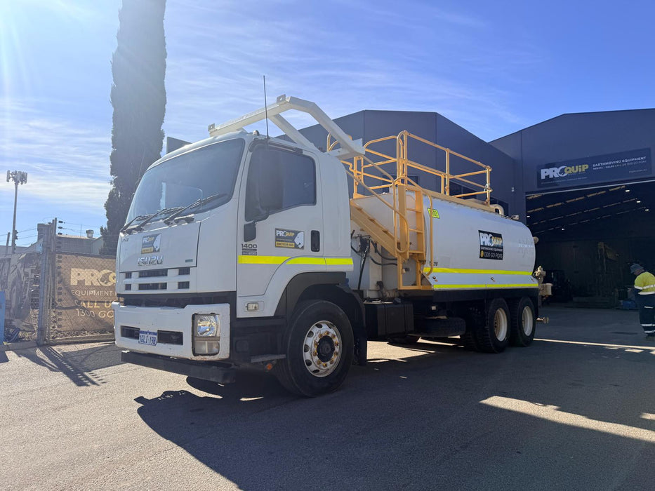 2012 ISUZU FVZ1400 (15,000L) 6x4 WATER TRUCK (WT03) WITH 12,321 HOURS