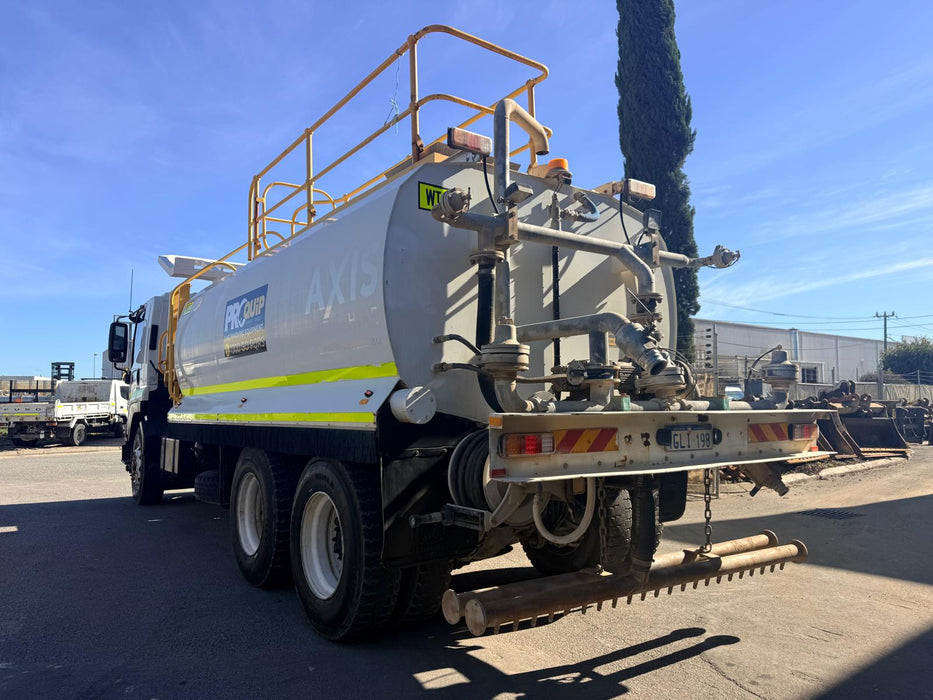 2012 ISUZU FVZ1400 (15,000L) 6x4 WATER TRUCK (WT03) WITH 12,321 HOURS