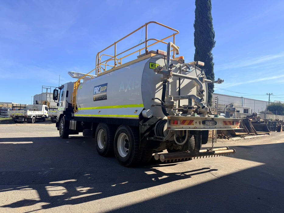 2012 ISUZU FVZ1400 (15,000L) 6x4 WATER TRUCK (WT03) WITH 12,321 HOURS