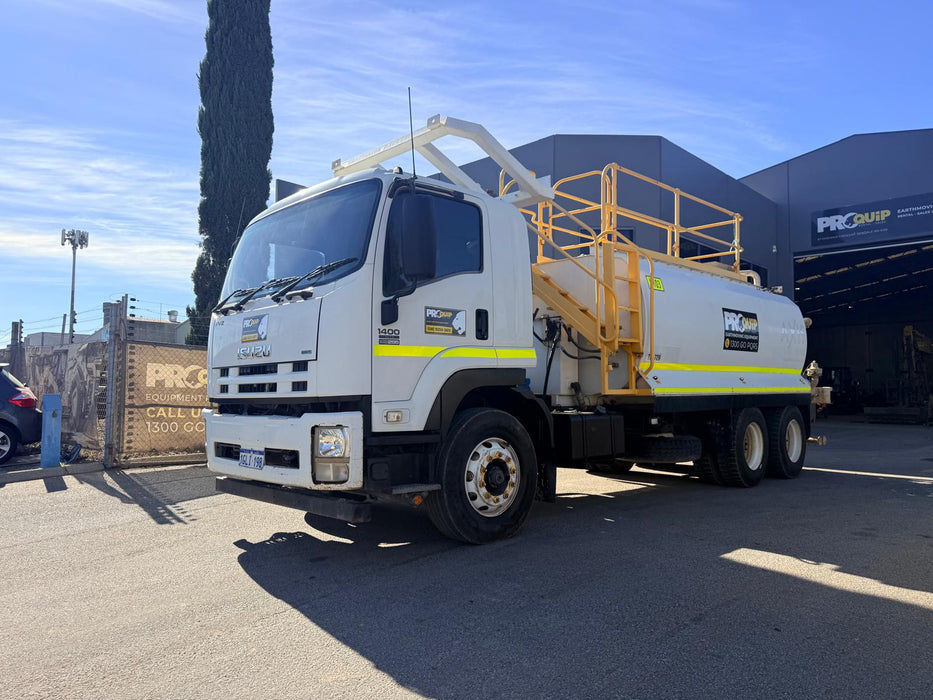 2012 ISUZU FVZ1400 (15,000L) 6x4 WATER TRUCK (WT03) WITH 12,321 HOURS