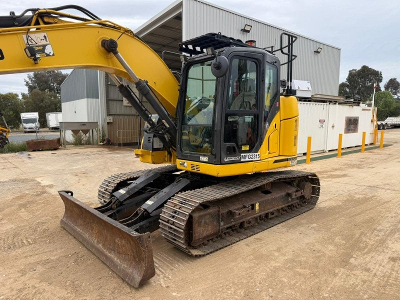 2018 SUMITOMO SH145X-6 15T EXCAVATOR (E470)WITH HITCH, BUCKETS AND 4895 HRS