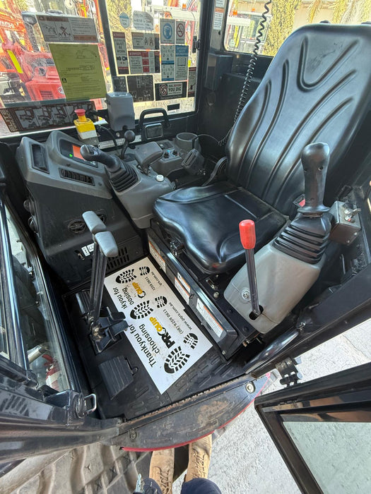 2022 YANMAR VIO55-6 EXCAVATOR (EX165) WITH TILT HITCH, BUCKETS AND 2095 HRS