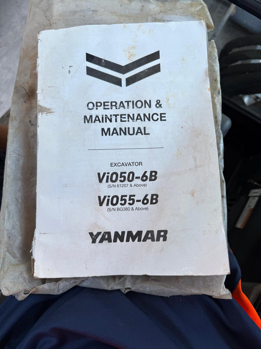 2022 YANMAR VIO55-6 EXCAVATOR (EX165) WITH TILT HITCH, BUCKETS AND 2095 HRS