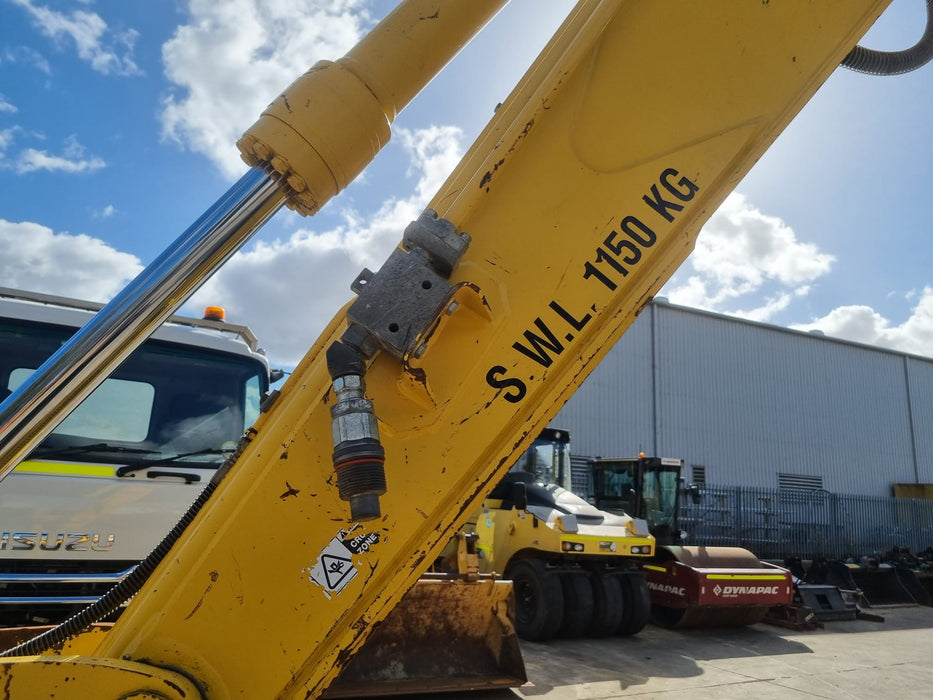 2021 KOMATSU PC138US-11 15T EXCAVATOR (E322) WITH 2940 HRS, HITCH AND BUCKETS