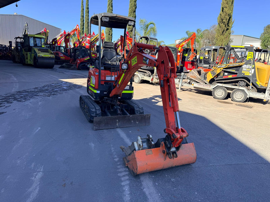 2023 KUBOTA U17-3 1.7T MINI EXCAVATOR (EX182) WITH HITCH, BUCKETS AND 912 HRS