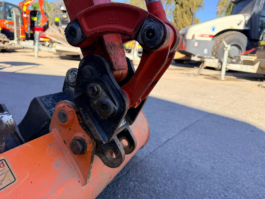 2023 KUBOTA U17-3 1.7T MINI EXCAVATOR (EX182) WITH HITCH, BUCKETS AND 912 HRS