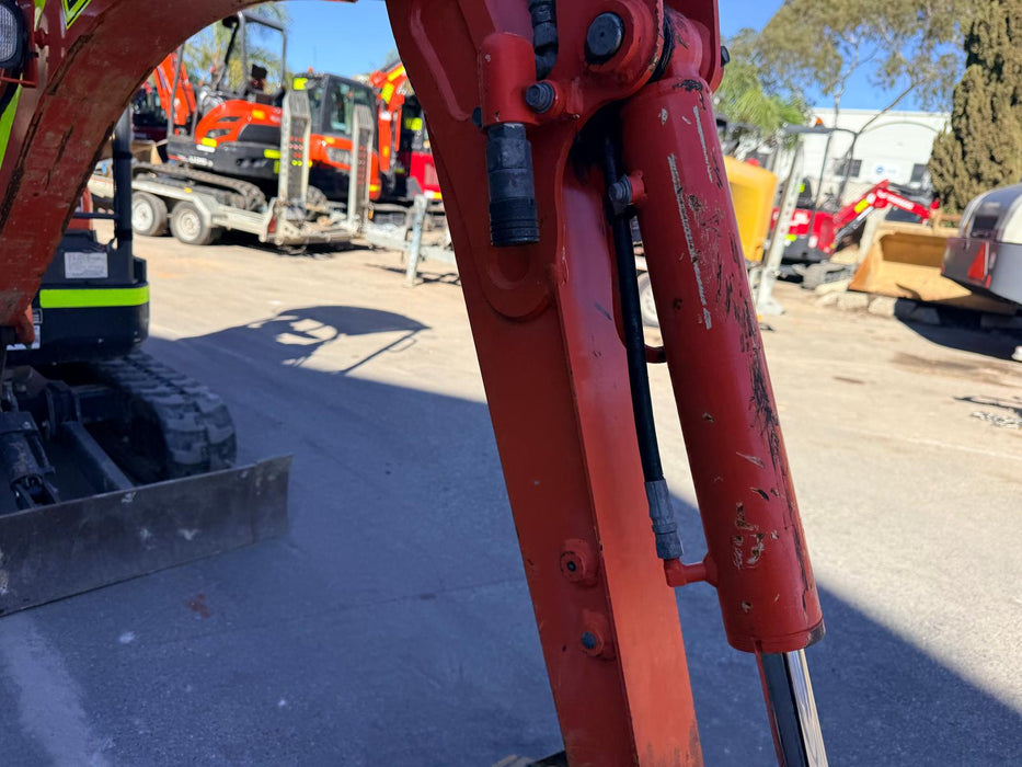 2023 KUBOTA U17-3 1.7T MINI EXCAVATOR (EX182) WITH HITCH, BUCKETS AND 912 HRS