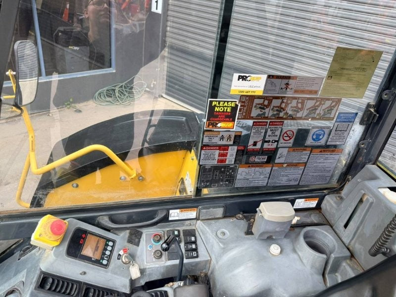 2022 YANMAR SV100-2 10T EXCAVATOR (EX126) WITH RUBBER TRACKS, 2750 HOURS