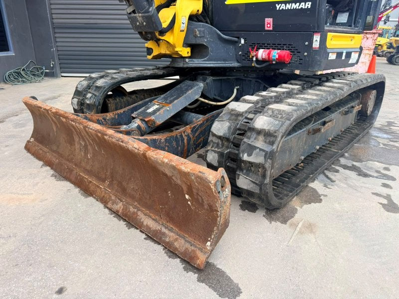 2022 YANMAR SV100-2 10T EXCAVATOR (EX126) WITH RUBBER TRACKS, 2750 HOURS