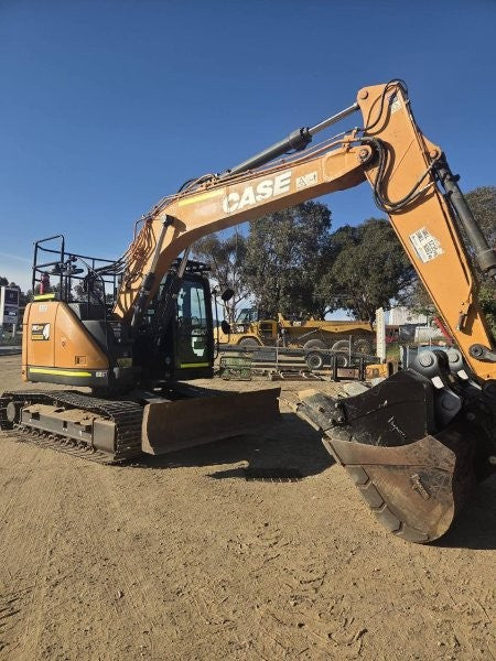 2021 CASE CX145C 15T EXCAVATOR (E333) WITH HITCH, BUCKETS AND 3030 HOURS
