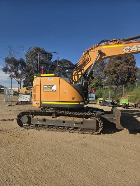 2021 CASE CX145C 15T EXCAVATOR (E333) WITH HITCH, BUCKETS AND 3030 HOURS