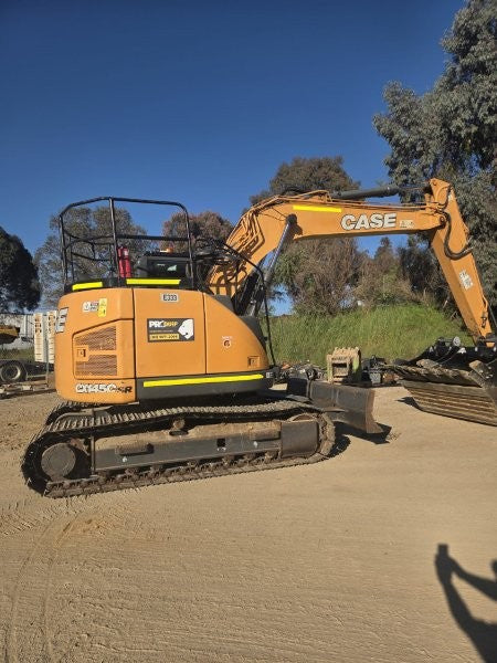 2021 CASE CX145C 15T EXCAVATOR (E333) WITH HITCH, BUCKETS AND 3030 HOURS