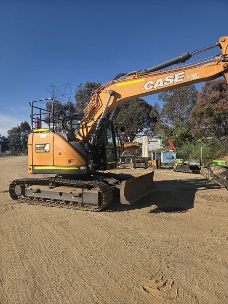2021 CASE CX145C 15T EXCAVATOR (E333) WITH HITCH, BUCKETS AND 3030 HOURS