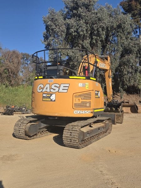 2021 CASE CX145C 15T EXCAVATOR (E333) WITH HITCH, BUCKETS AND 3030 HOURS