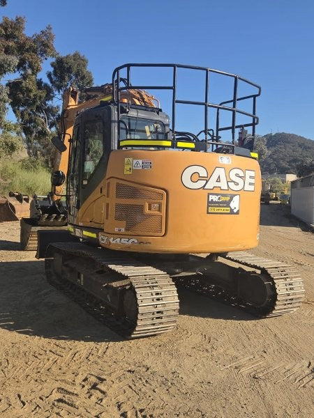 2021 CASE CX145C 15T EXCAVATOR (E333) WITH HITCH, BUCKETS AND 3030 HOURS