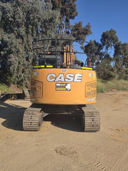 2021 CASE CX145C 15T EXCAVATOR (E333) WITH HITCH, BUCKETS AND 3030 HOURS