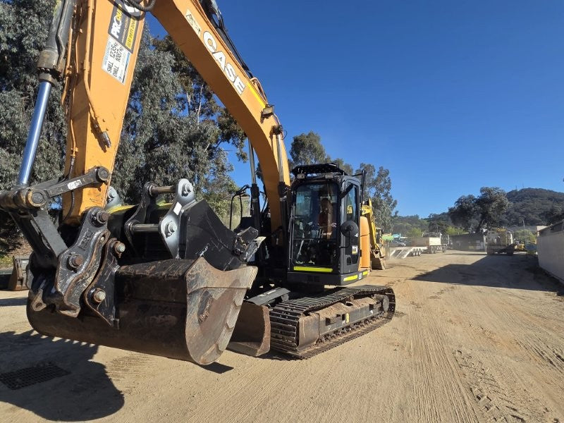 2021 CASE CX145C 15T EXCAVATOR (E333) WITH HITCH, BUCKETS AND 3030 HOURS