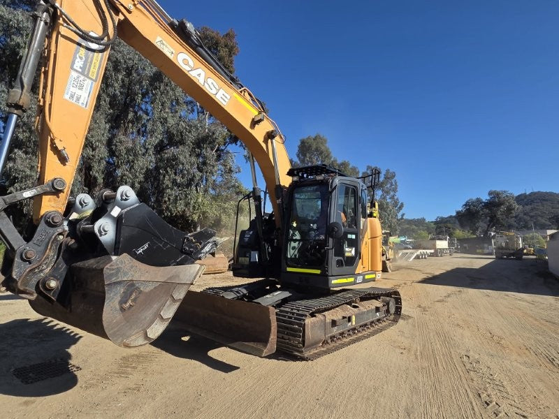 2021 CASE CX145C 15T EXCAVATOR (E333) WITH HITCH, BUCKETS AND 3030 HOURS