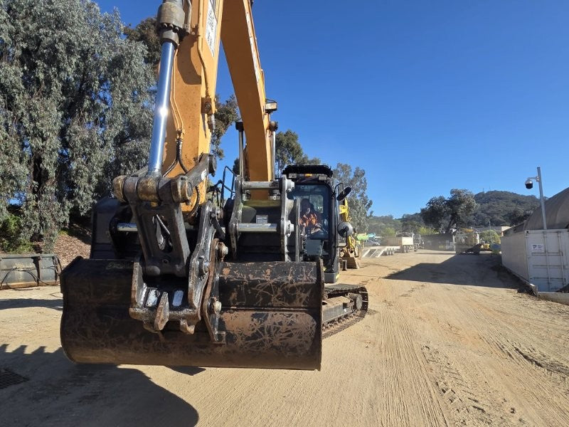 2021 CASE CX145C 15T EXCAVATOR (E333) WITH HITCH, BUCKETS AND 3030 HOURS