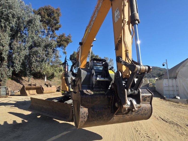 2021 CASE CX145C 15T EXCAVATOR (E333) WITH HITCH, BUCKETS AND 3030 HOURS
