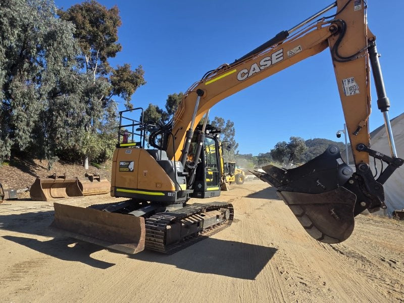 2021 CASE CX145C 15T EXCAVATOR (E333) WITH HITCH, BUCKETS AND 3030 HOURS